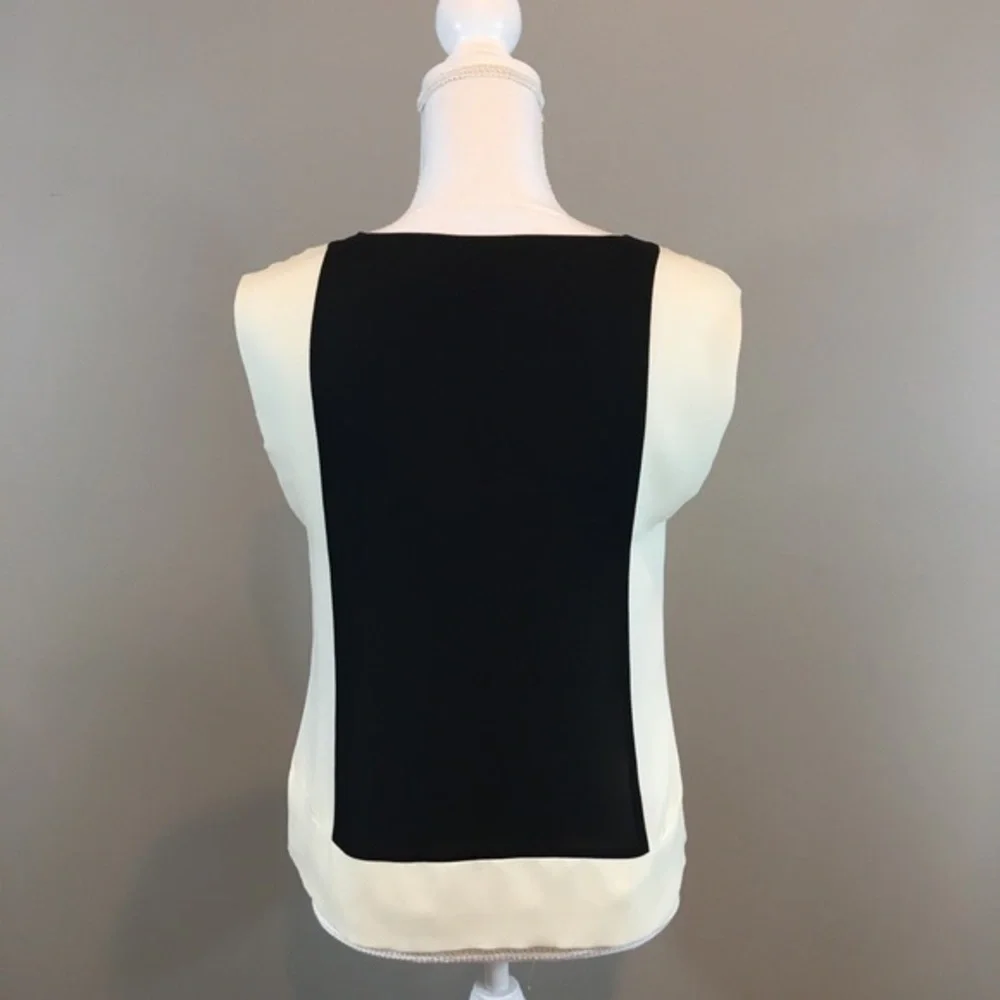 J. Crew Sleeveless Color Block Top